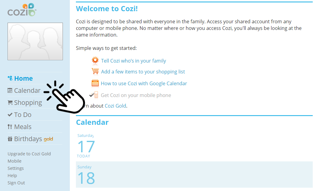 Cozi - Handy Calendars